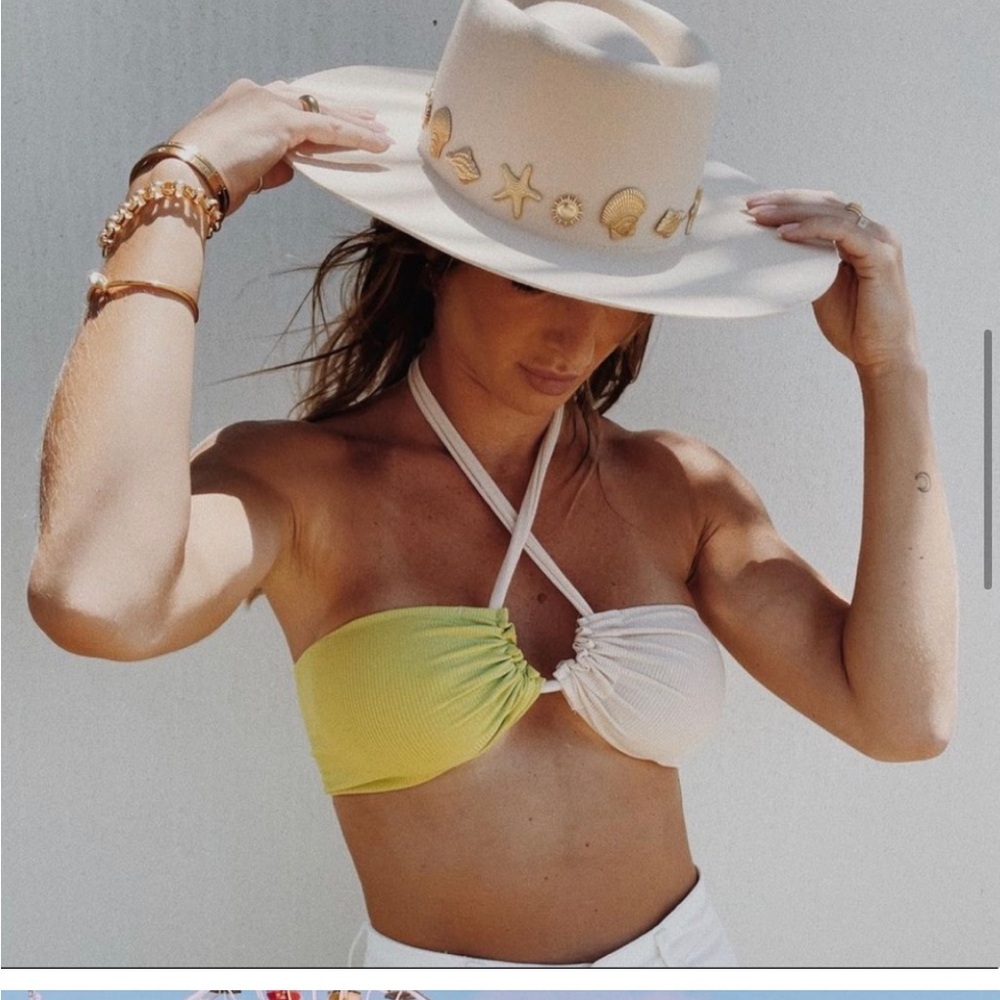 Lack of Color Seaside Hat With Shells